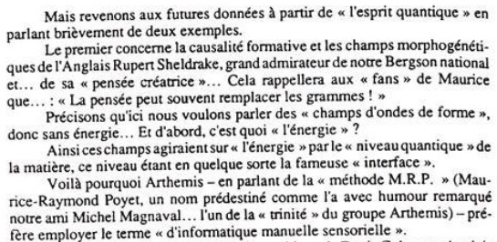 ANDRE BRUNEL SUR LA THERAPIE MANUELLE INFORMATIONNELLE